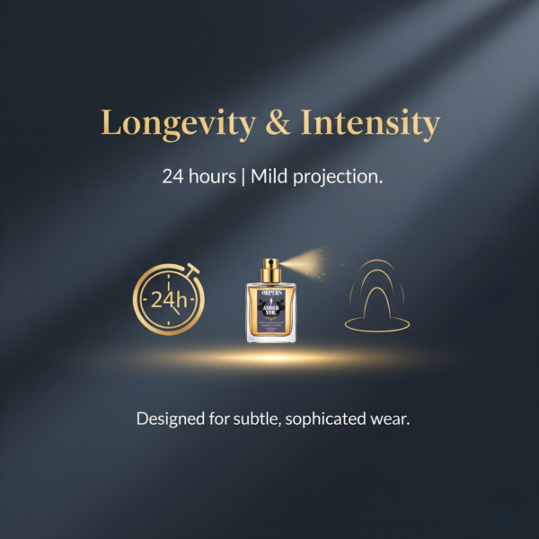 Amber Veil | Extrait de Parfum – Bright Citrus, Marine Freshness & Amber Warmth | Orpers - Image 5