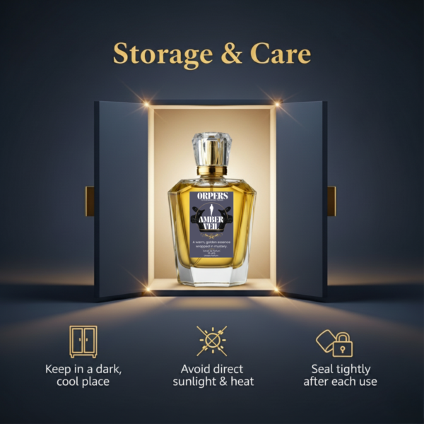 Amber Veil | Extrait de Parfum – Bright Citrus, Marine Freshness & Amber Warmth | Orpers - Image 7