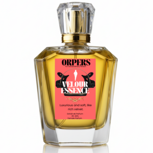 ORPERS Velour Essence Extrait de Parfum for Women 35–40% concentration in luxury crystal glass bottle – premium long-lasting female fragrance