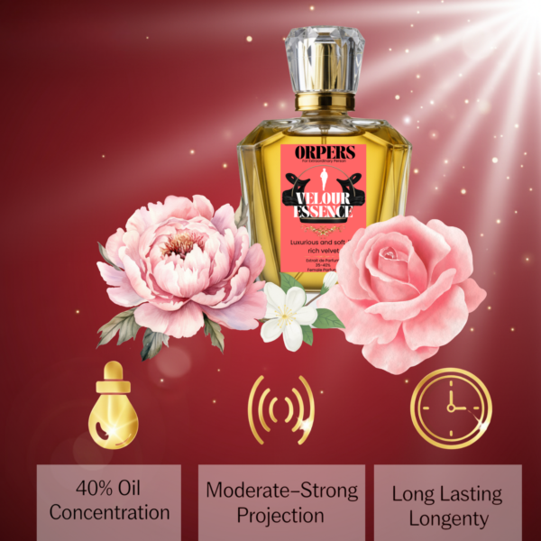 Velour Essence – Velvet Rose Mystique | Extrait de Parfum | Orpers | Female Parfum - Image 4